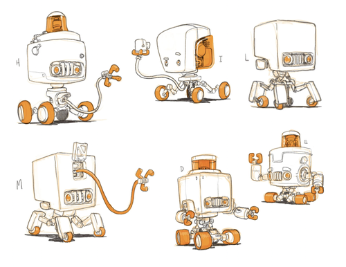 Lipton Tea Robots — MRJAKEPARKER.COM